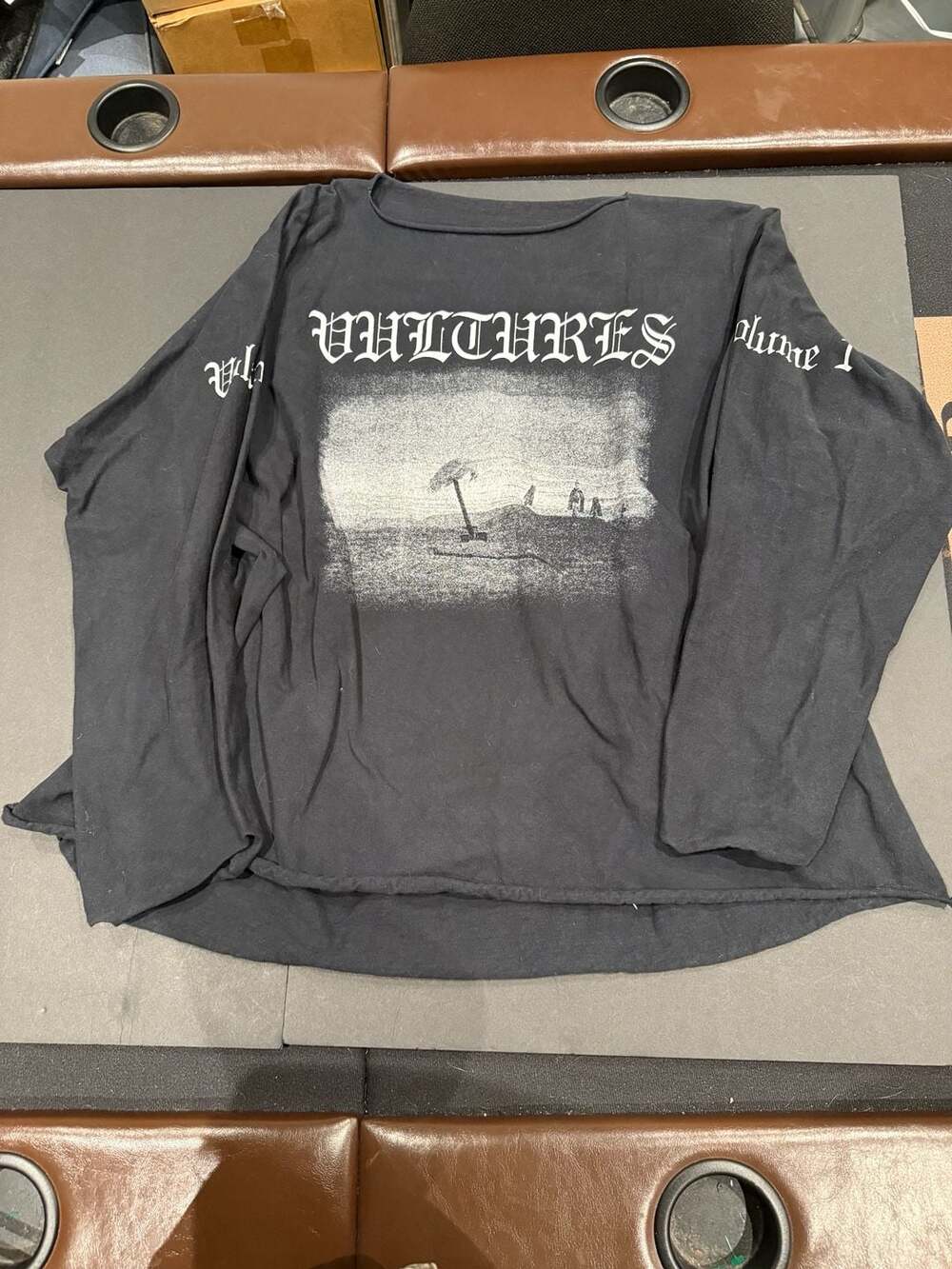 Yeezy x Gosha Vultures Volume 1 Long Sleeve T-Shirt Black Size 2